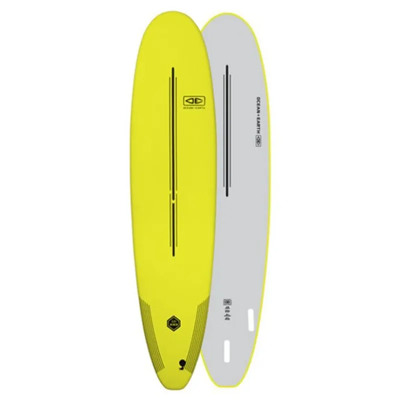Ocean and Earth Ezi-Rider Softboard 8ft0inch 80L Lime